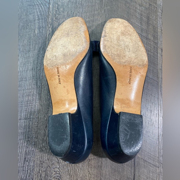 SALVATORE FERRAGAMO Leather Womens Heels - Picture 8 of 9